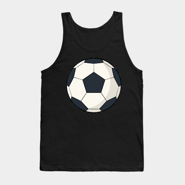 Soccer Ball Football Tank Top by fromherotozero